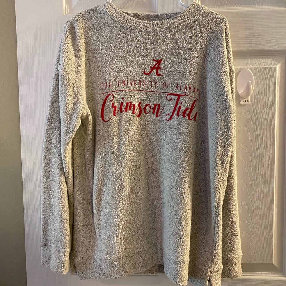 Pressbox Comfy Terry Cloth University of Alabama Crimson Tide Sweatshirt